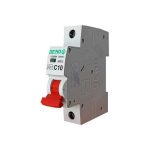 کلید مینیاتوری تک پل 10 آمپر تیپ C دنا الکتریک